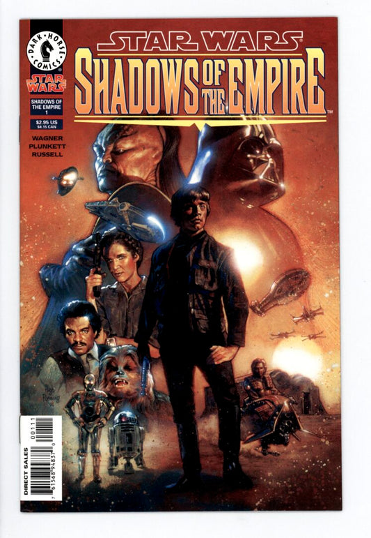 Star Wars Shadows of the Empire #1  VF-  1st appearance of Prince Xizor