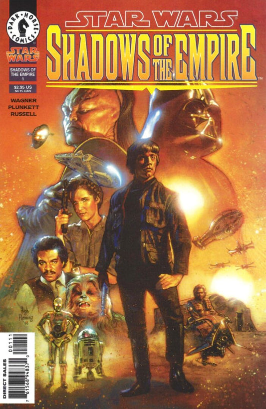 Star WarsShadows of the Empire #1  VF+  1st appearance of Prince Xizor