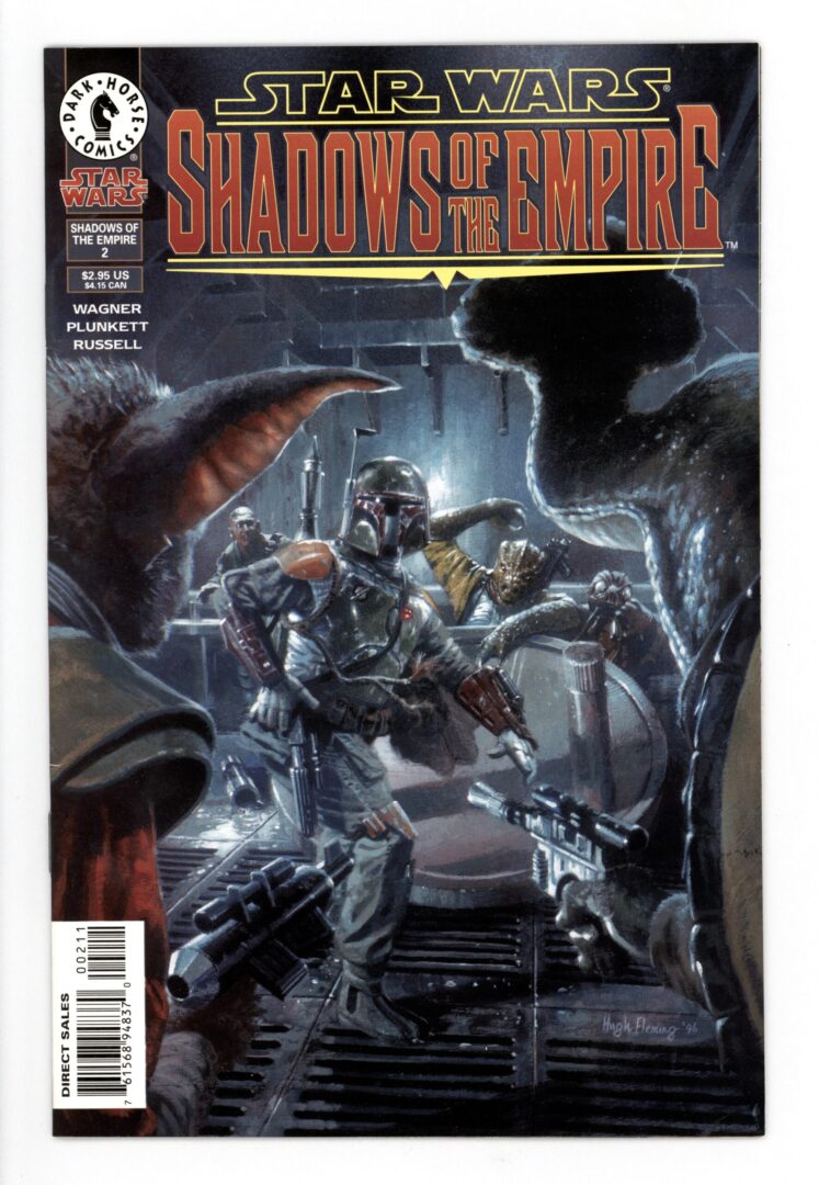 Star Wars  Shadows of the Empire #2  VF  1st appearance of Dash Rendar