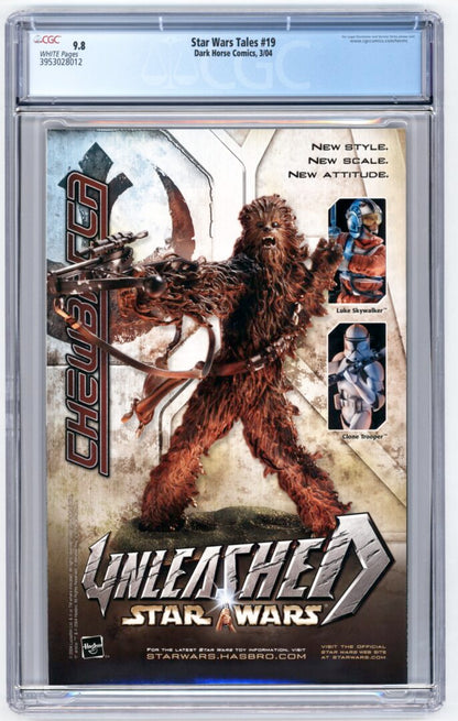 Star Wars Tales #19  CGC 9.8 1st appearance of Ben Skywalker