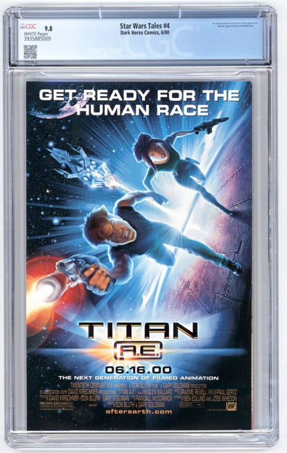 Star Wars Tales #4  CGC 9.8  1st appearance of a Dark Trooper