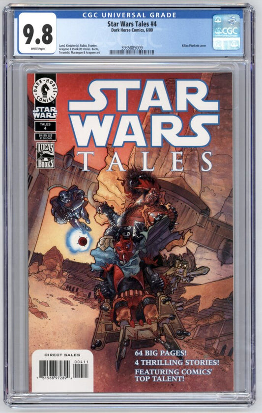 Star Wars Tales #4  CGC 9.8  1st appearance of a Dark Trooper