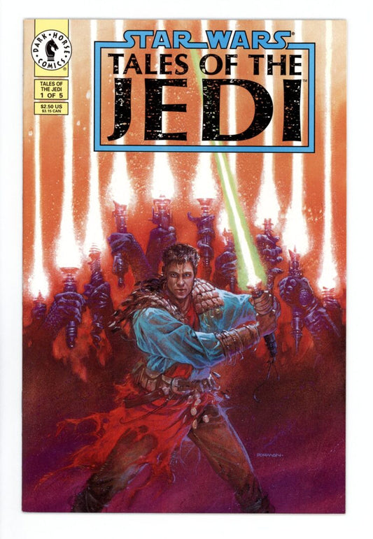 Star Wars Tales of the Jedi #1  NM1st App. of Arca Jeth, Cay Qel-Droma, Ulic Qel-Droma, and Tott Doneeta