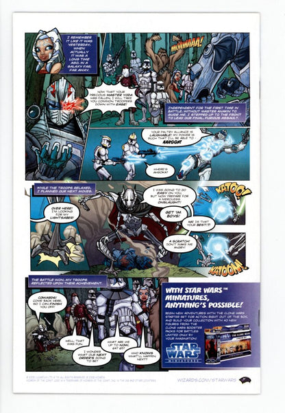 Star Wars The Clone Wars #3  NM-