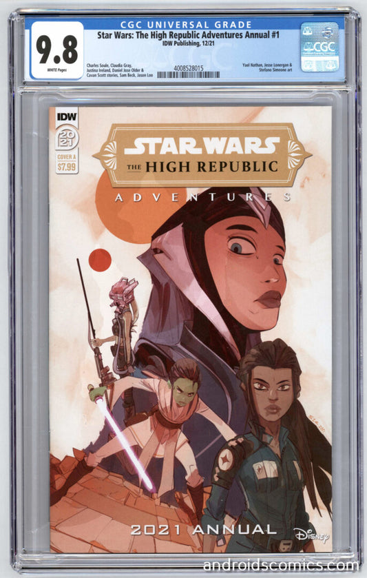 Star Wars The High Republic Adventures Annual #1  CGC 9.8