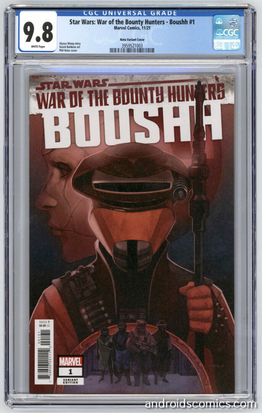 Star Wars War of the Bounty Hunters Boushh #1 CGC 9.8