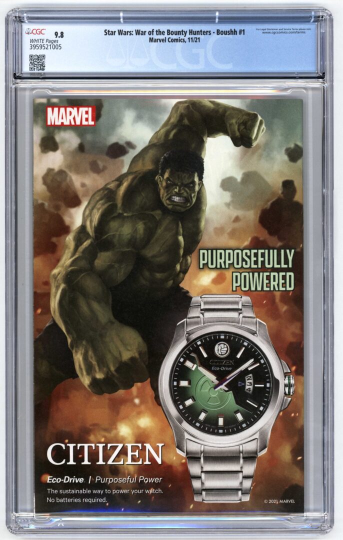 Star Wars War of the Bounty Hunters - Boushh #1 CGC 9.8