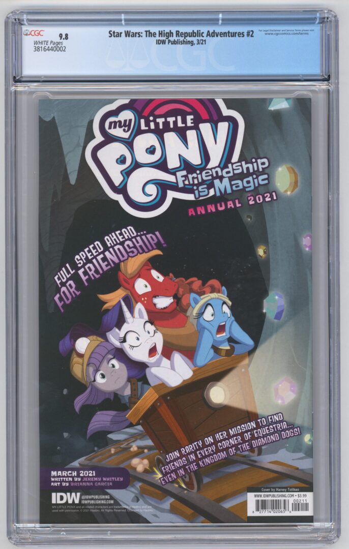 Star Wars: The High Republic Adventures #2  CGC 9.8  1st appearance of Marchion Ro