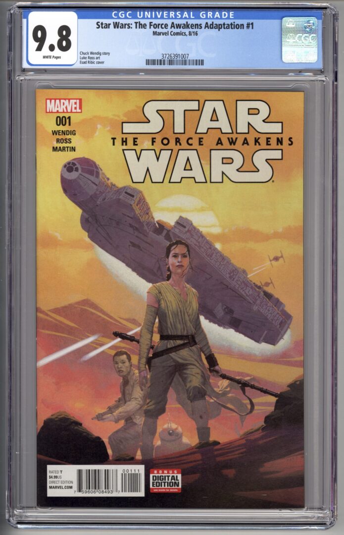 Star Wars: The Force Awakens Adaptation #1  CGC 9.8