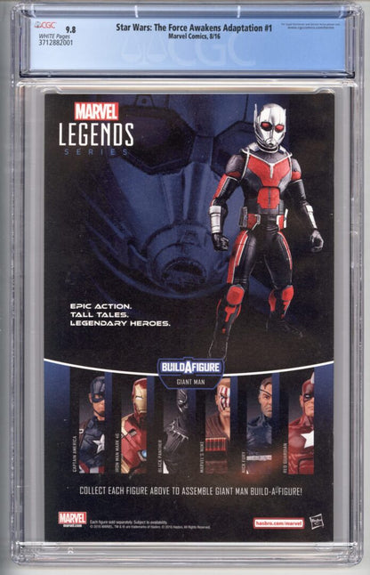 Star Wars: The Force Awakens Adaptation #1  CGC 9.8