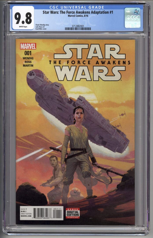 Star Wars: The Force Awakens Adaptation #1  CGC 9.8