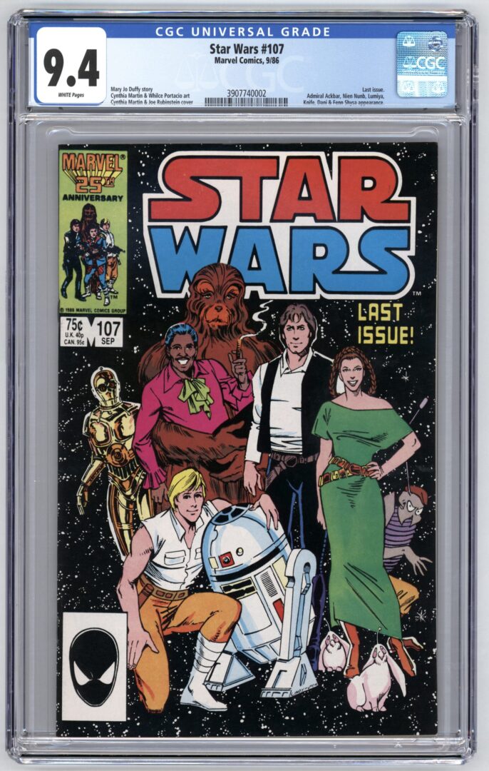 Star Wars #107  CGC 9.4  Last Issue