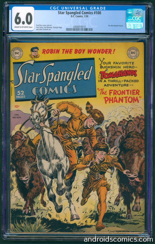 Star Spangled Comics #100  CGC 6.0