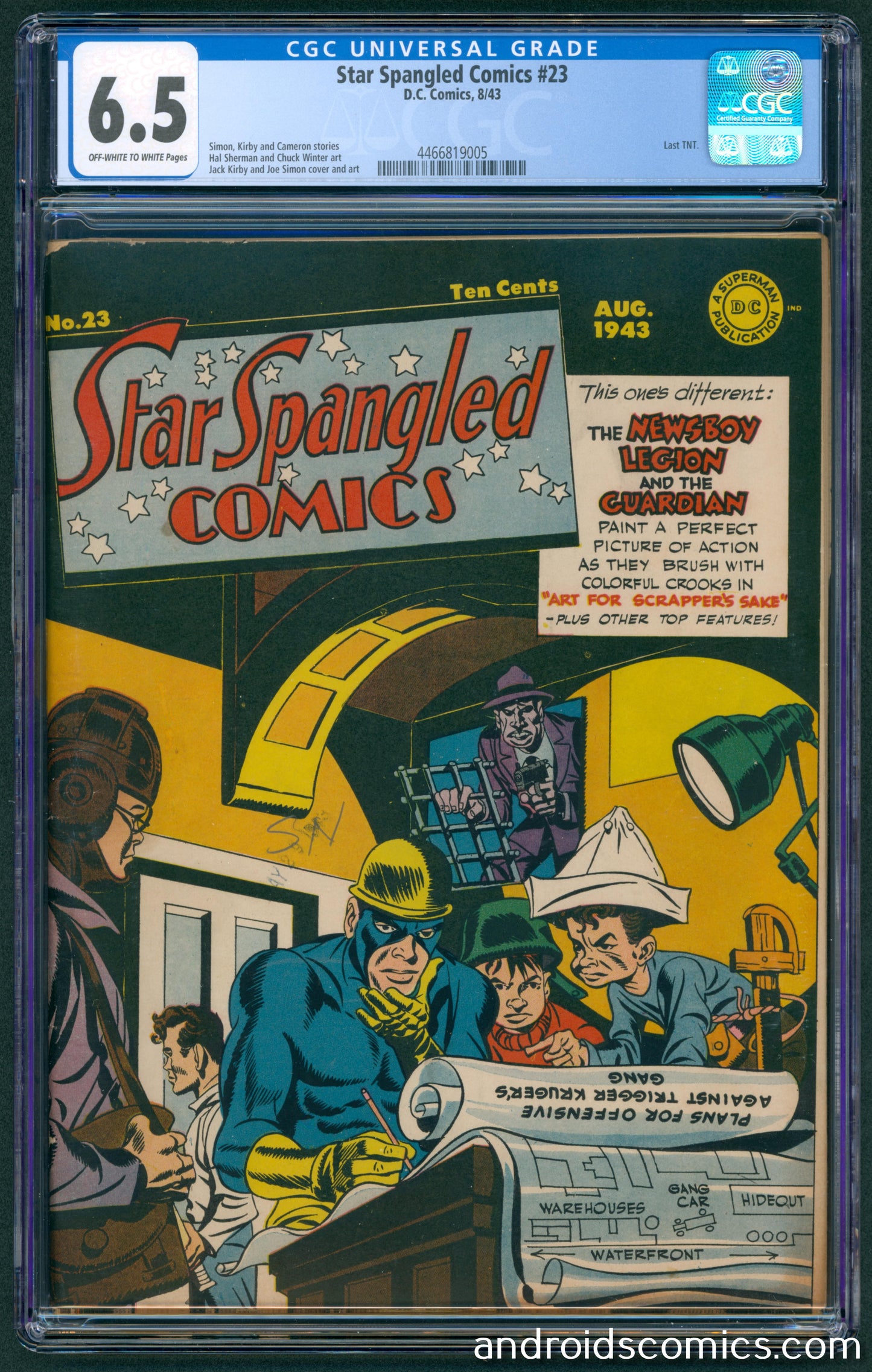 Star Spangled Comics #23 CGC 6.5