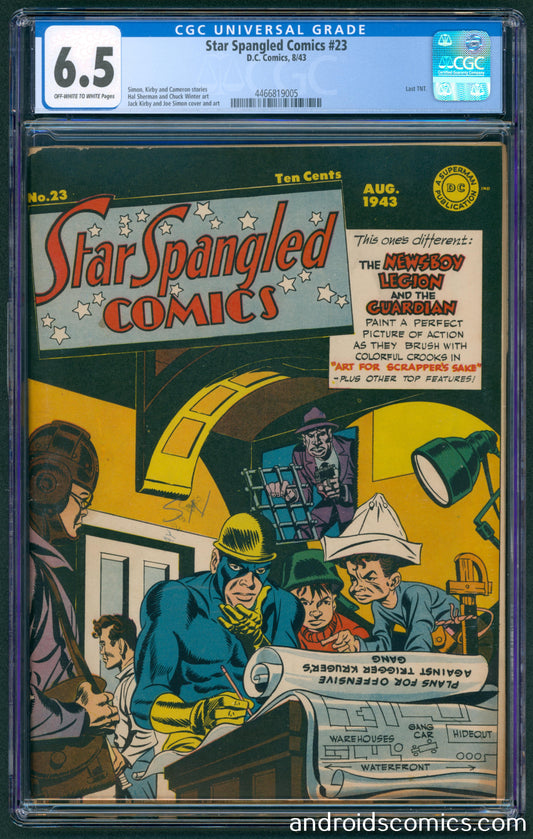 Star Spangled Comics #23 CGC 6.5