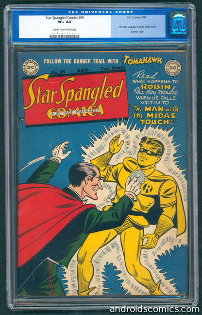 Star Spangled Comics #95 CGC 8.5