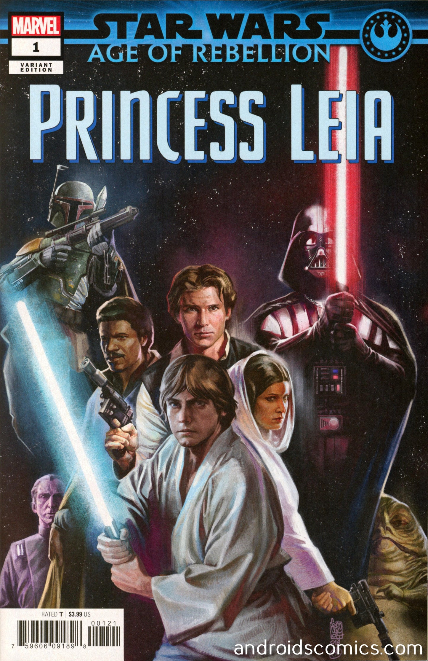 Star Wars Age of Rebellion Princess Leia #1 Camuncoli Bonetti Promo Variant