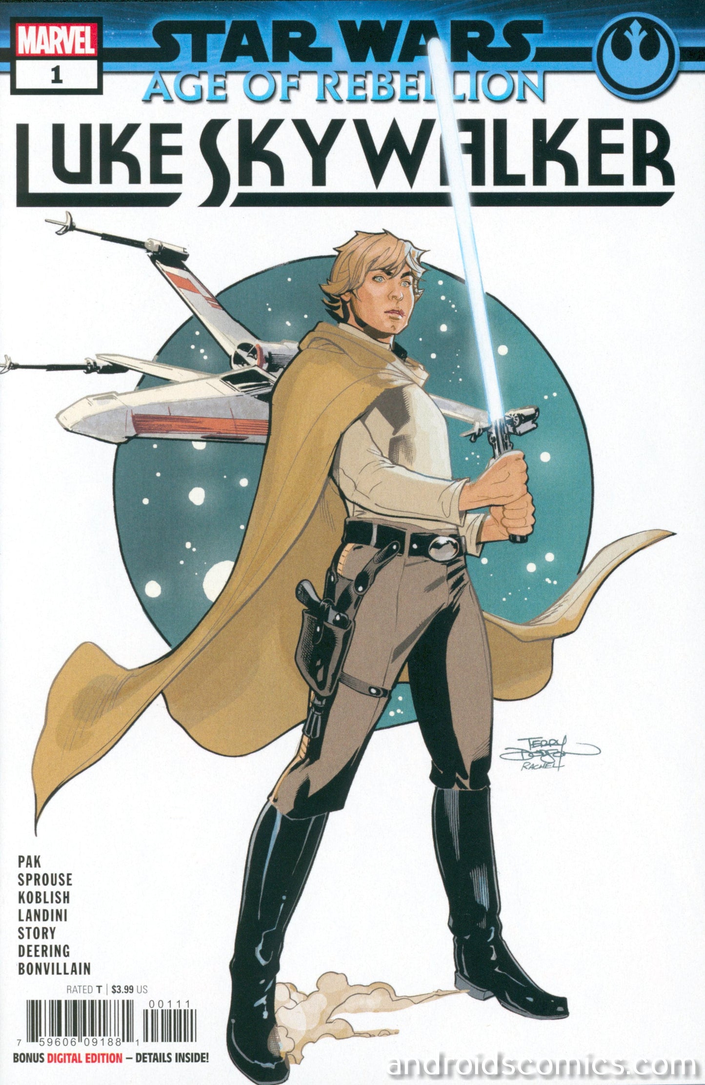 Star Wars Age of Rebellion Luke Skywalker #1