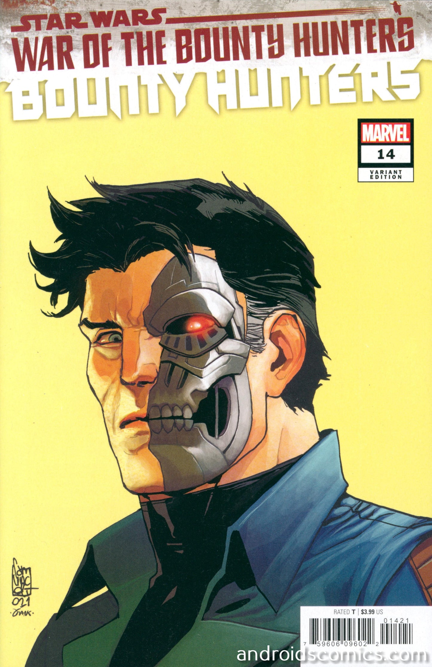 Star Wars Bounty Hunters #14 Camuncoli Headshot Variant Wobh