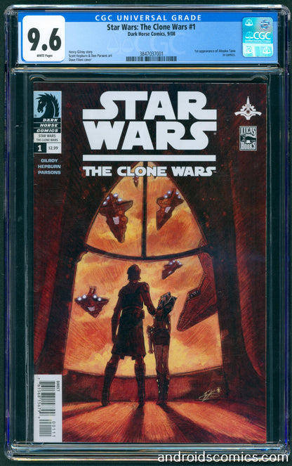 Star Wars The Clone Wars #1  CGC 9.6  1st App. of Ahsoka Tano