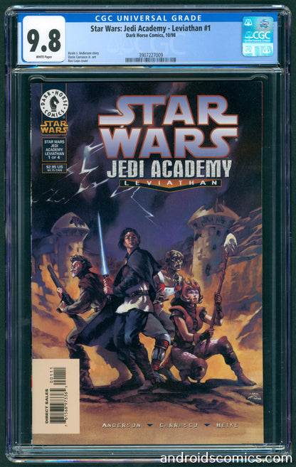Star Wars Jedi Academy #1  CGC 9.8