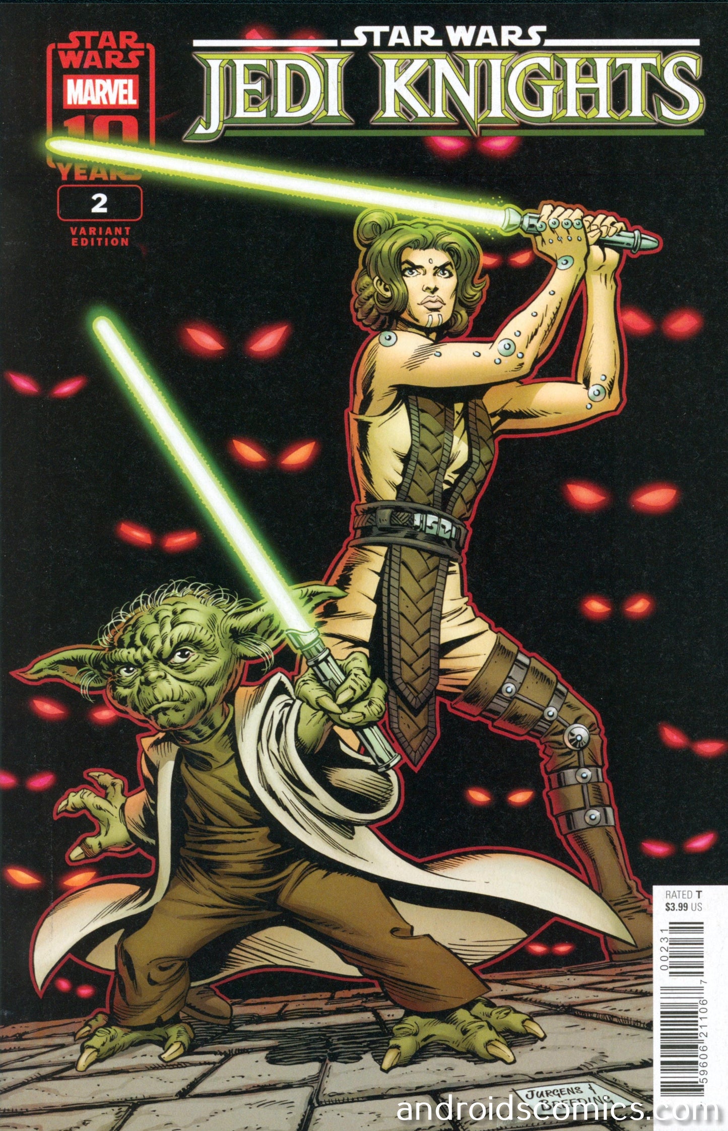 Star Wars: Jedi Knights #2 Dan Jurgens Classic Homage Variant