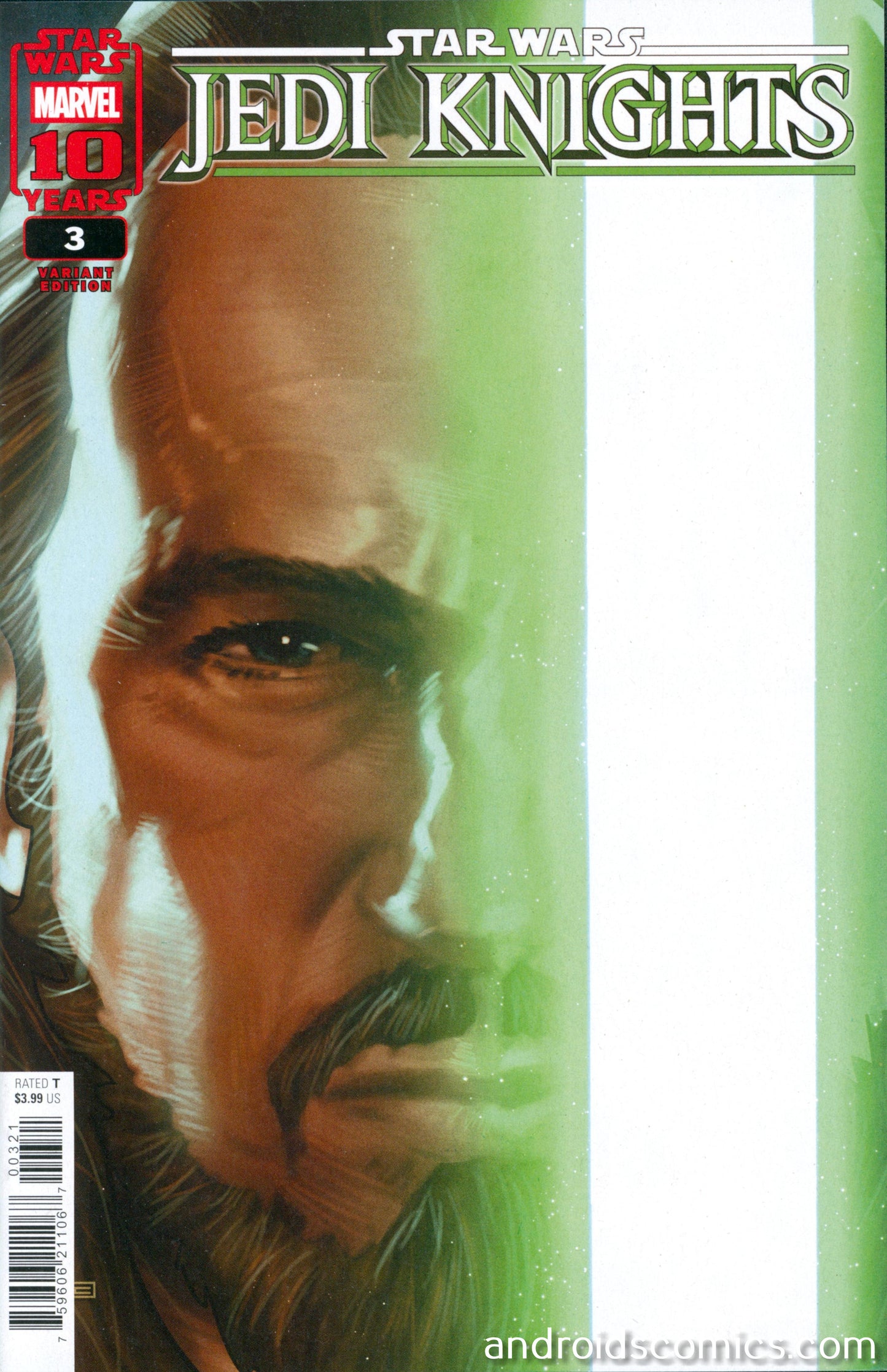 Star Wars: Jedi Knights #3 Taurin Clarke Lightsaber Variant