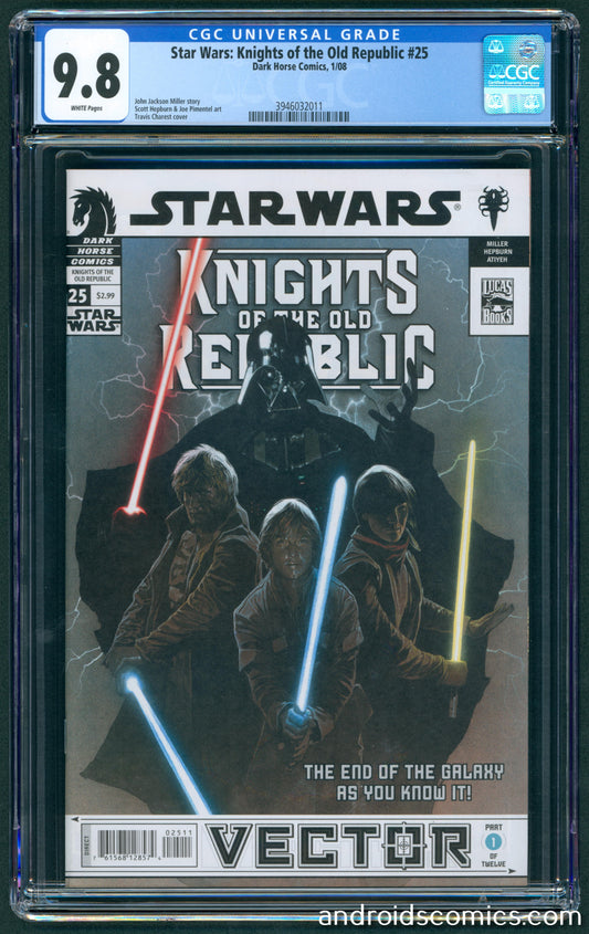 Star Wars Knights of the Old Republic #25  CGC 9.8