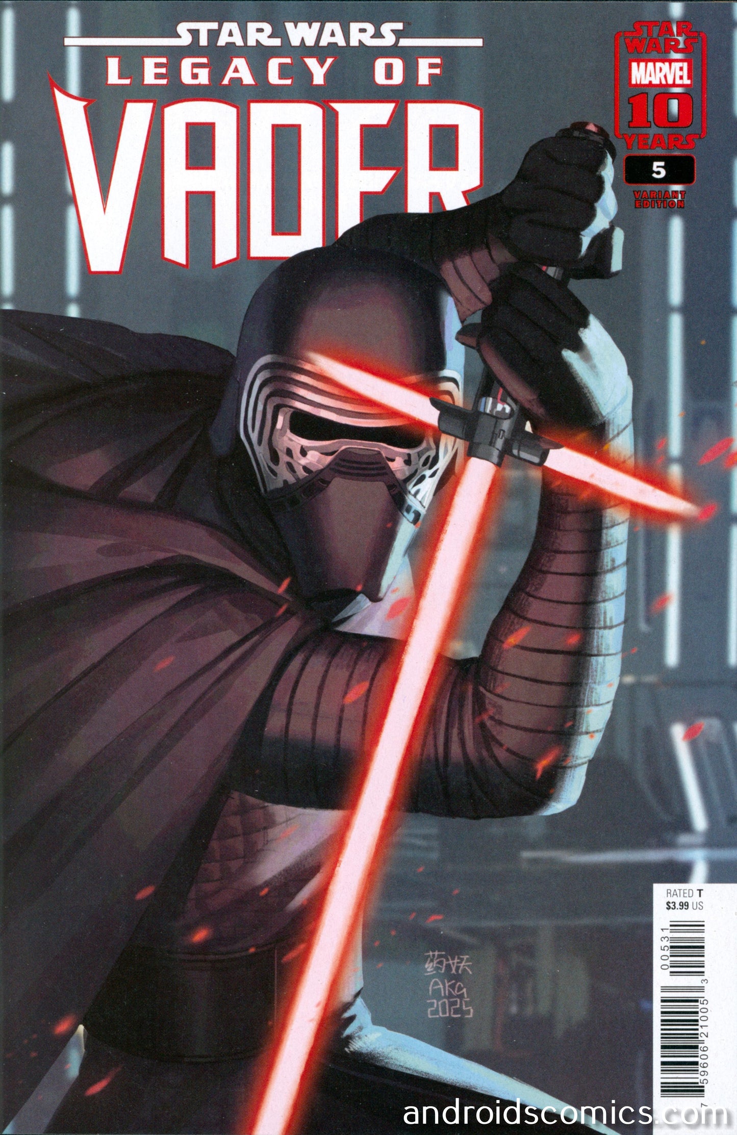 Star Wars Legacy Of Vader #5 Aka Variant