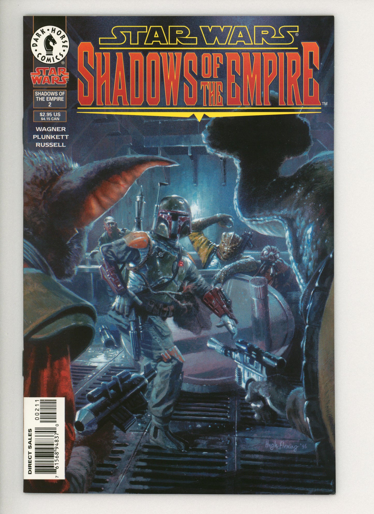Star Wars  Shadows of the Empire #2  NM-  1st appearance of Dash Rendar