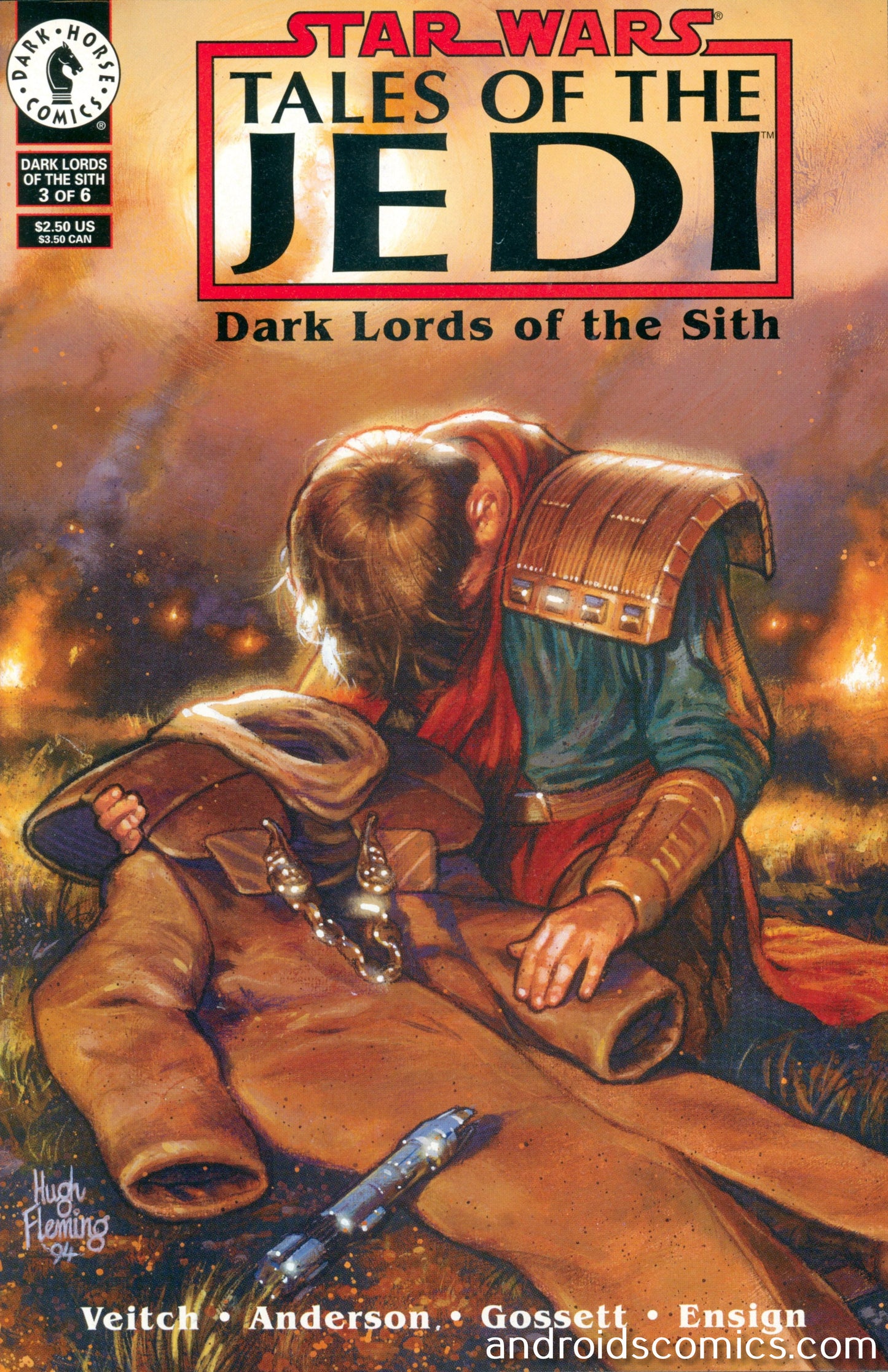 Star Wars Tales of the Jedi Dark Lords of the Sith #3