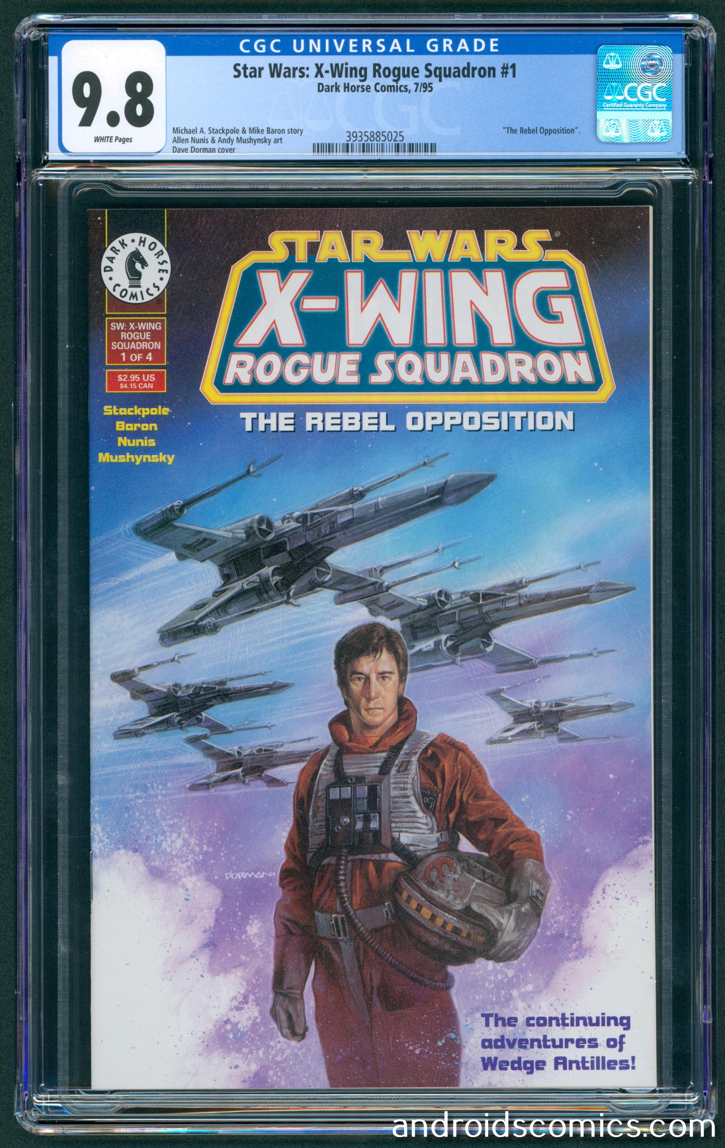 Star Wars X-Wing Rogue Squadron #1  CGC 9.8
