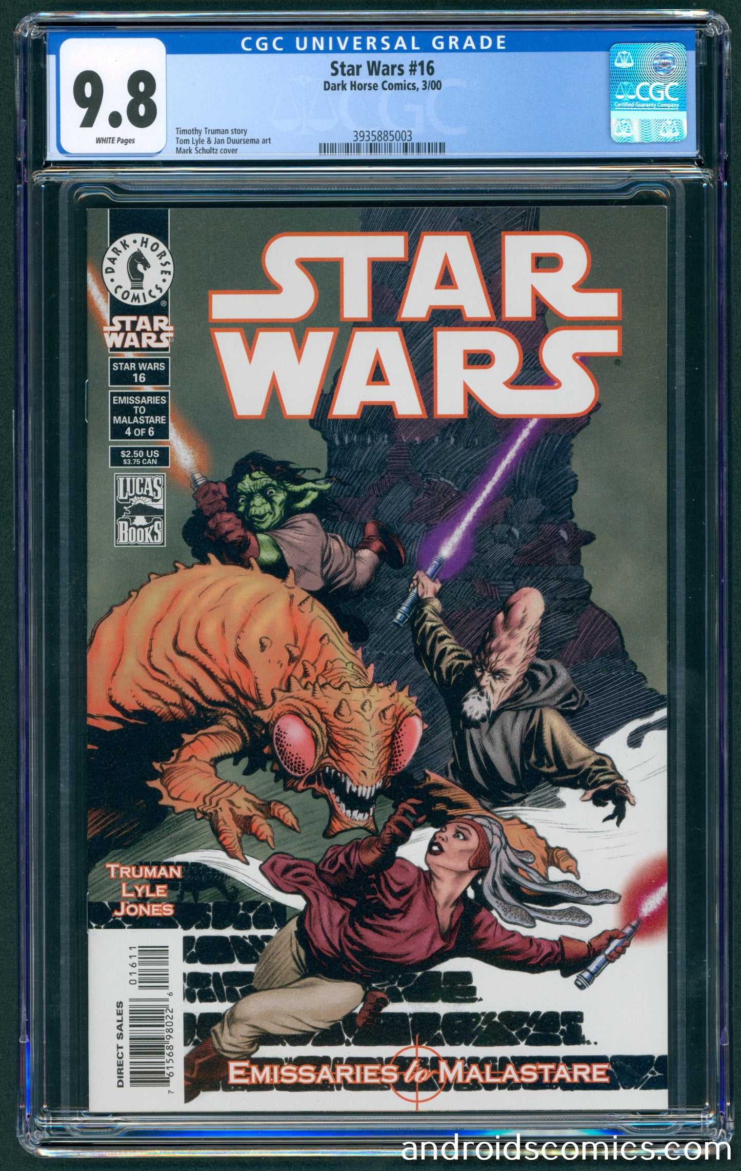 Star Wars #16  CGC 9.8