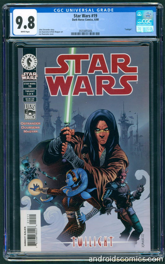 Star Wars #19  CGC 9.8  1st App. of Aayla Secura