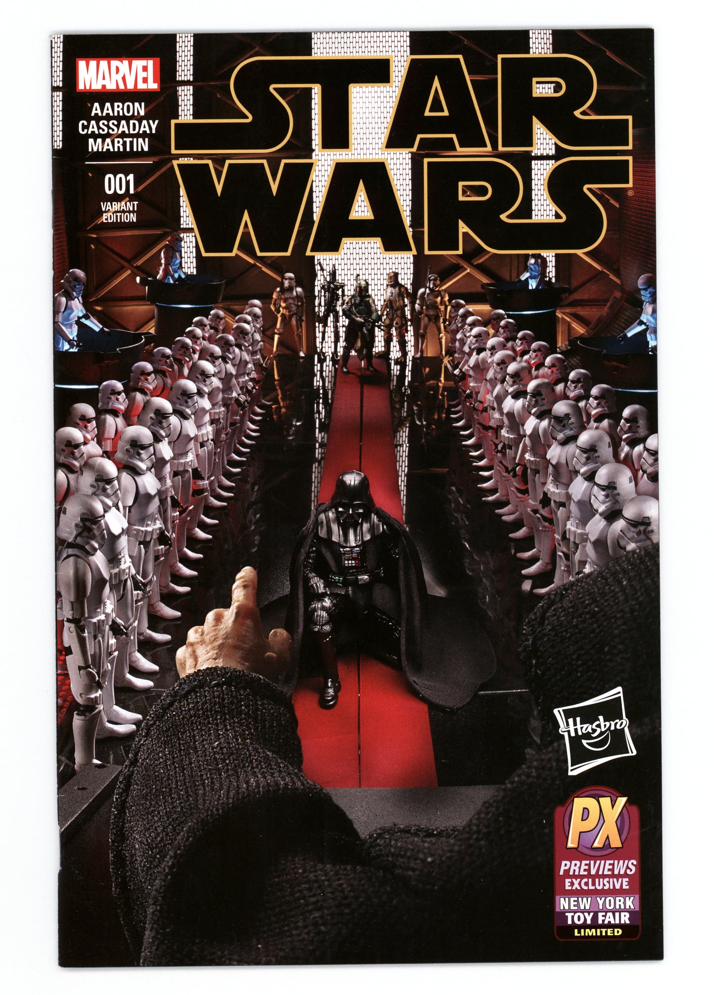 STAR WARS #1 HASBRO PX VAR  VF