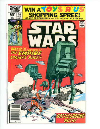 Star Wars #40  FN  1st team App. of the  Rogue Squadron
