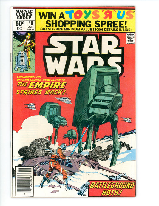 Star Wars #40  FN  1st team App. of the  Rogue Squadron
