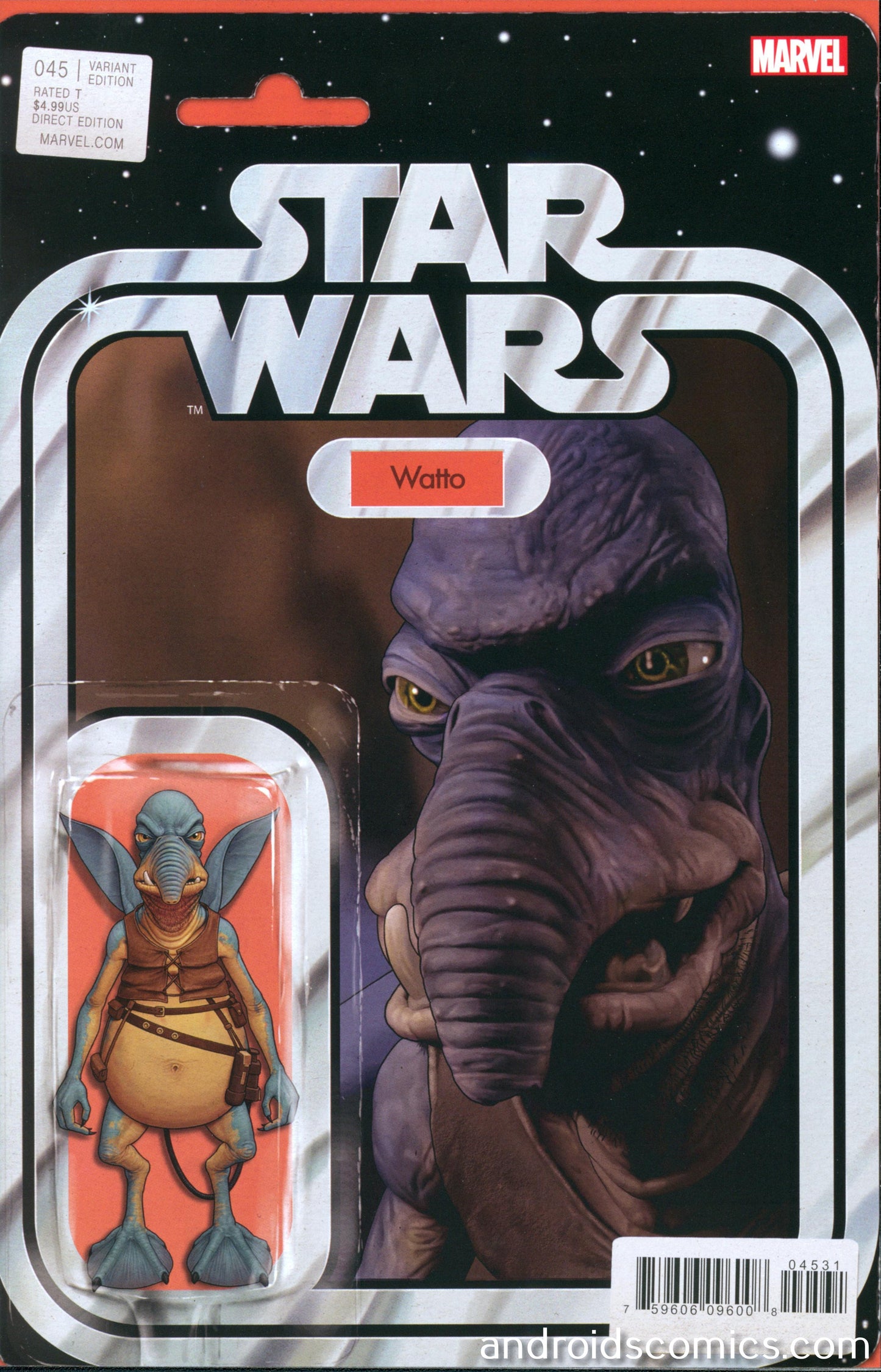 Star Wars #45 John Tyler Christopher Action Figure Variant
