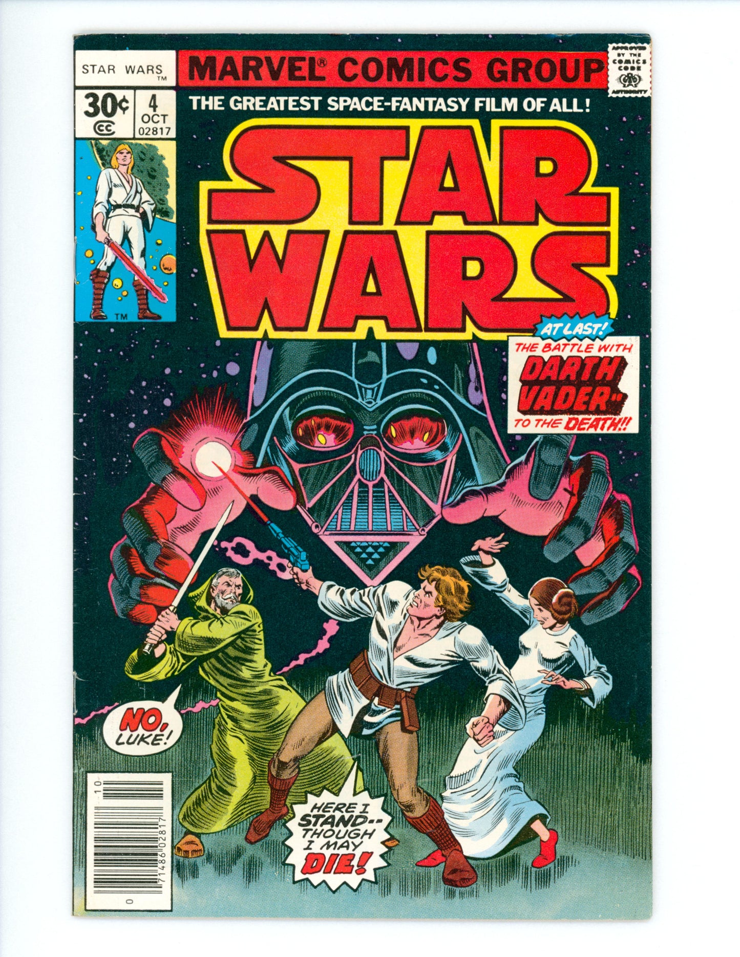 Star Wars #4  FN+  “Death” of Obi-Wan Kenobi