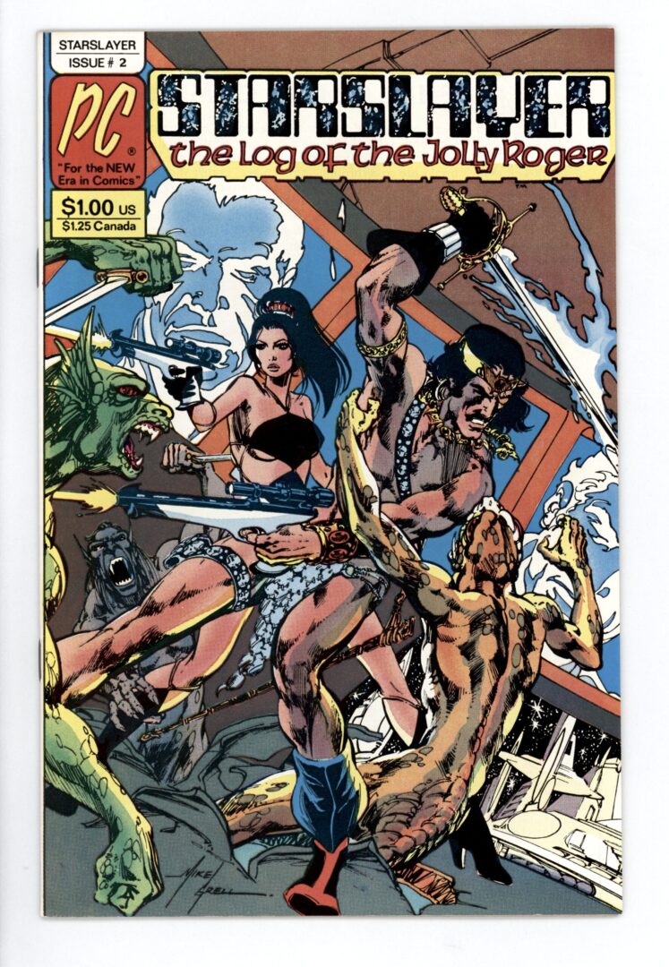 Starslayer #2  VF+  Origin and 1st App. of The Rocketeer