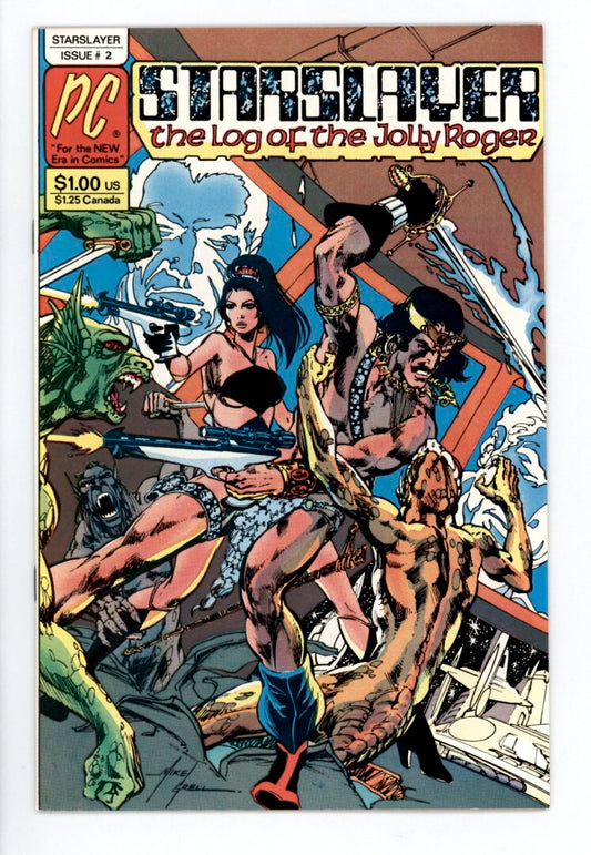 Starslayer #2  VF+  Origin and 1st App. of The Rocketeer