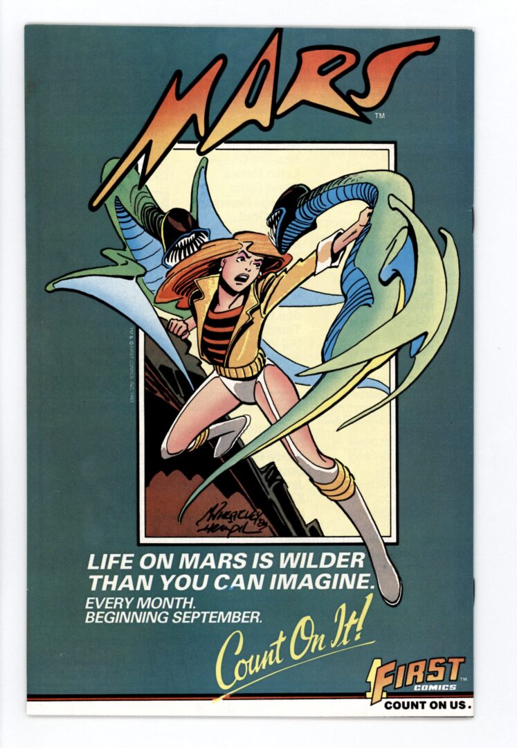 Starslayer #10  VF/NM  1st full appearance of Grimjack