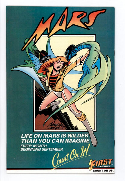 Starslayer #10  VF/NM  1st full appearance of Grimjack