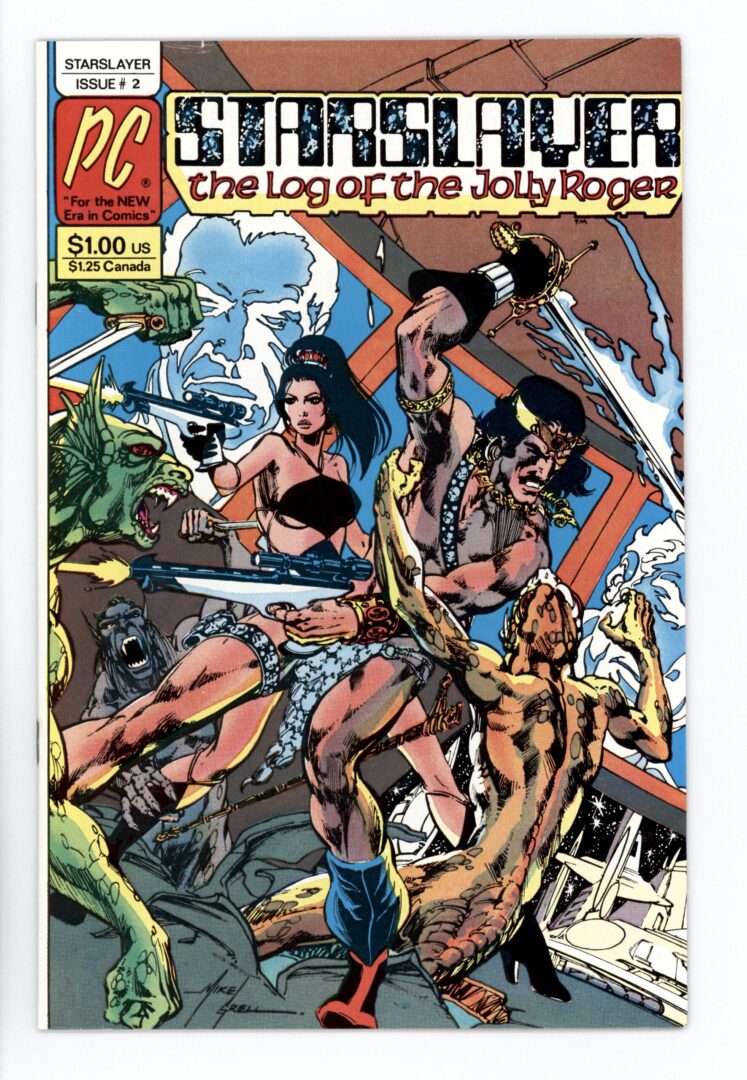 Starslayer #2  VF  Origin and1st appearance of the Rocketeer