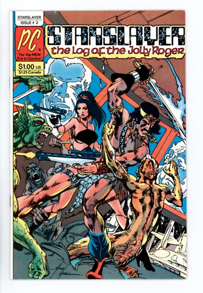 Starslayer #2  VF  Origin and1st appearance of the Rocketeer