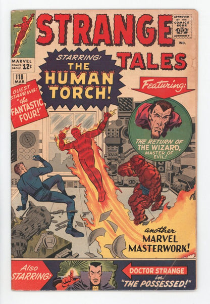 Strange Tales #118  GD+  1st App. of the Eye of Agamotto