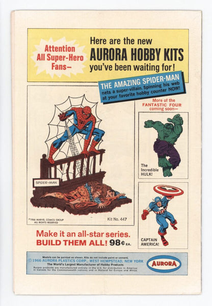 Strange Tales #154  VG+