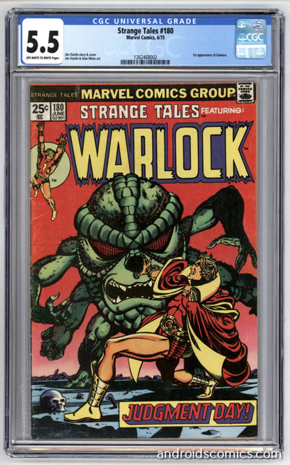 Strange Tales #180  CGC 5.5  1st appearance of Gamora