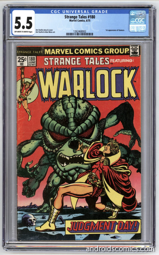 Strange Tales #180  CGC 5.5  1st appearance of Gamora