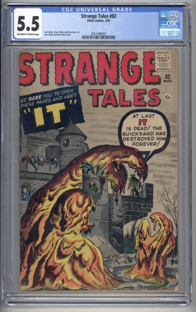 Strange Tales #82  CGC 5.5